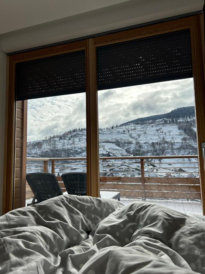Magnifique Appartement Classe 4 Etoiles Avec Sauna Et Terrasse Dans Chalet La Bresse Exteriér fotografie